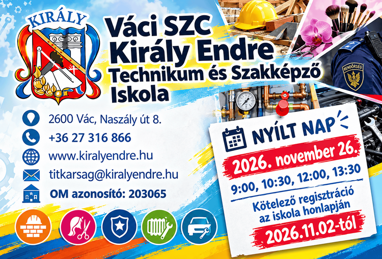 Pályaorientációs nyílt nap