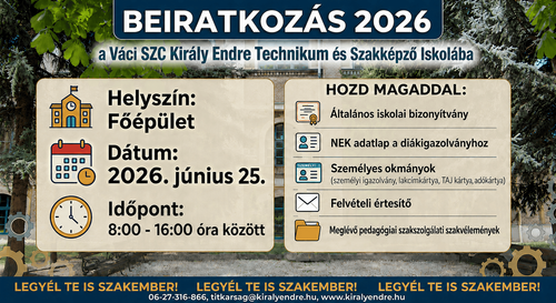 Beiratkozás 2026